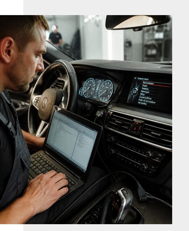 Русификация приборной панели BMW для авто в Боровичах от компании
