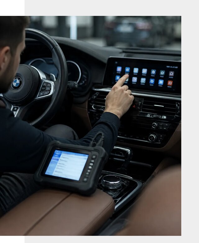 Установка приложений и мультимедиа сервисов BMW в Боровичах