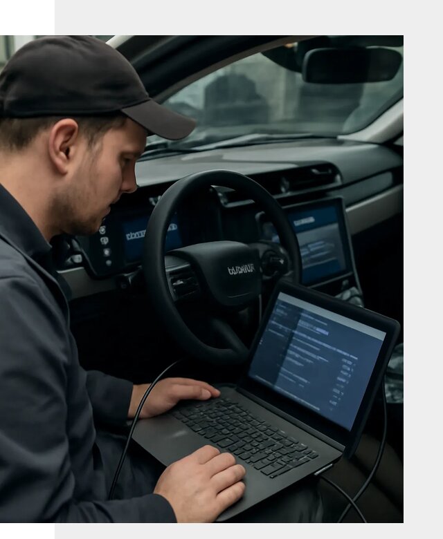 Профессиональная русификация автомобилей Lynk Co в Боровичах