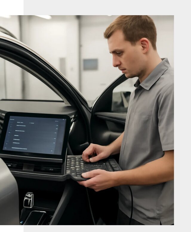 Русификация мультимедиа автомобилей Lynk Co в Боровичах
