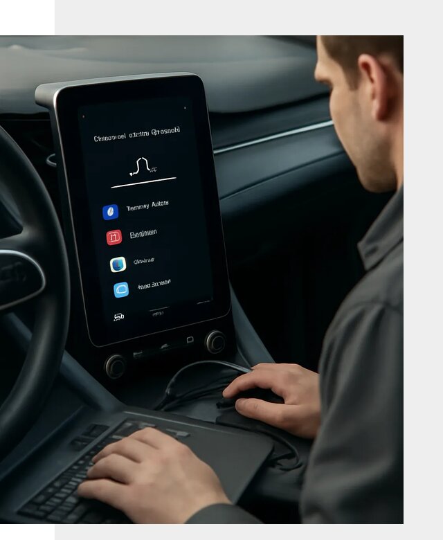 Установка приложений Lynk Co на автомобиль в Боровичах