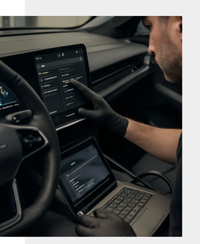 Русификация приборной панели Rising автомобиля в Боровичах