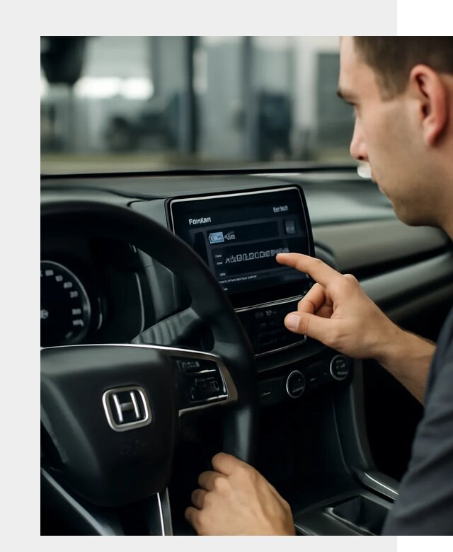 Русификация панели приборов Honda в Боровичах по цене 5212 ФастМобиль-Брв