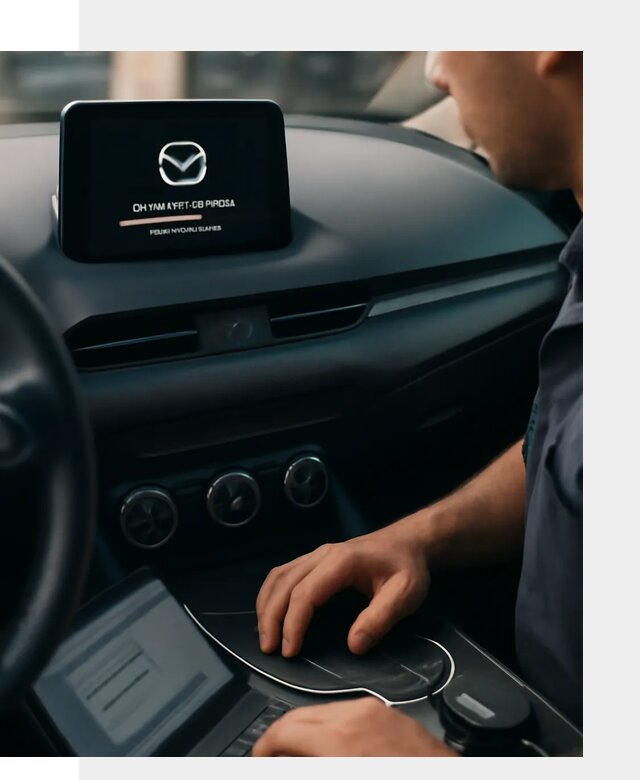 Установка приложений Mazda на мультимедийную систему в Боровичах