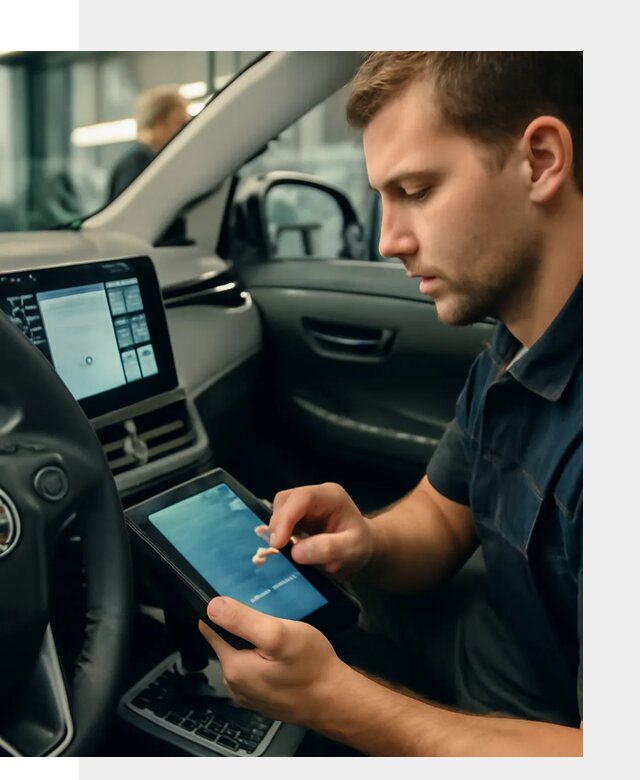 Установка приложений Toyota на мультимедиа в Боровичах
